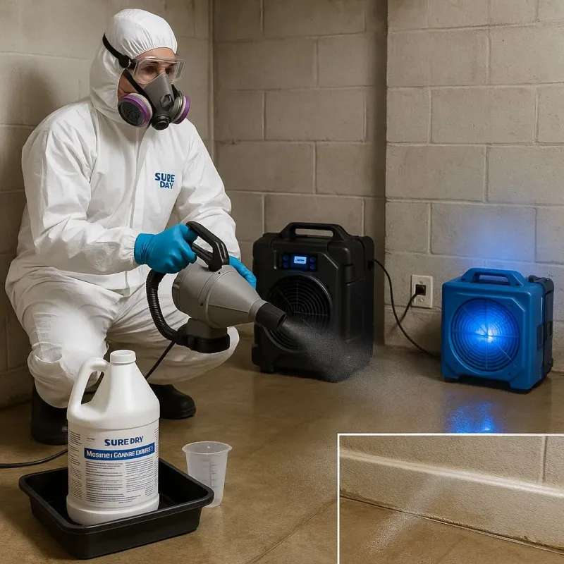 Sanitization and Odor Removal process in Hollis, NY