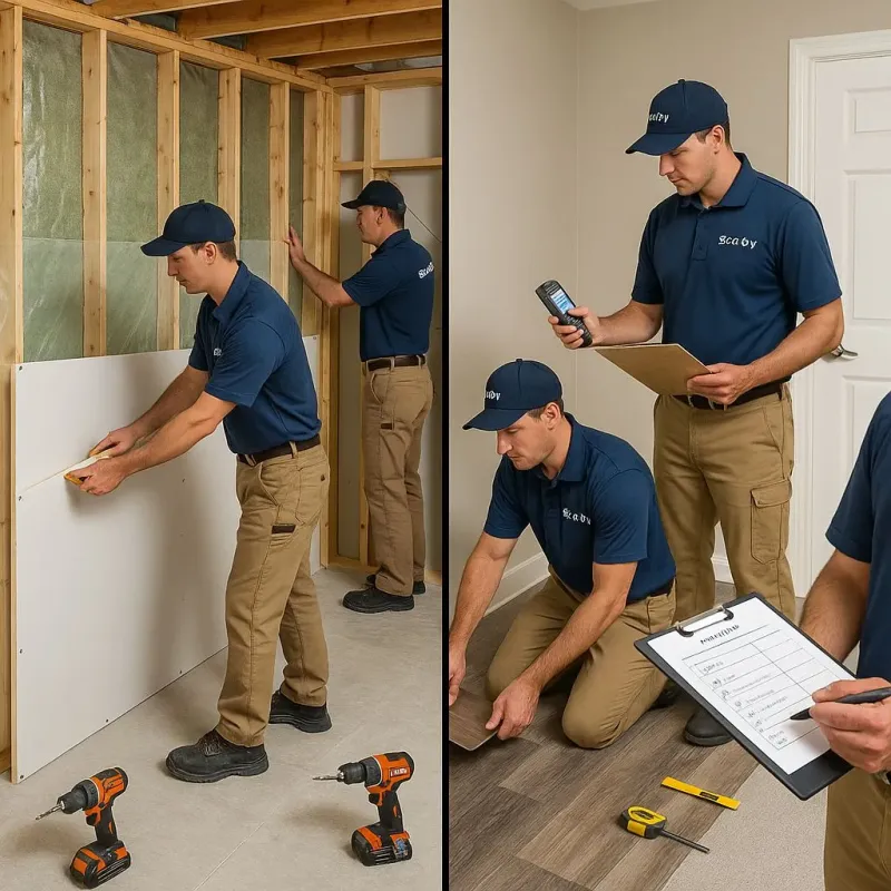 Repairs and Reconstruction process in Hollis, NY